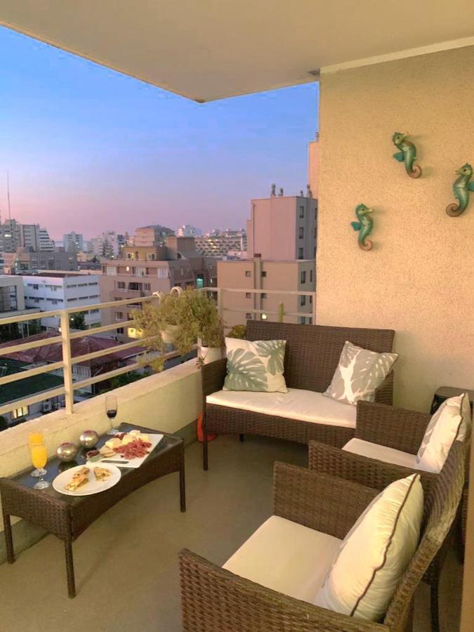 Ferienwohnung Apartamento Boulevard Poniente Vina del Mar Exterior foto