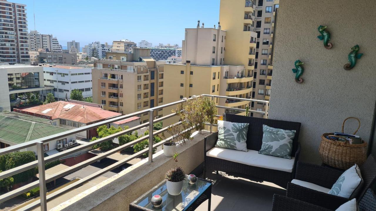 Ferienwohnung Apartamento Boulevard Poniente Vina del Mar Exterior foto