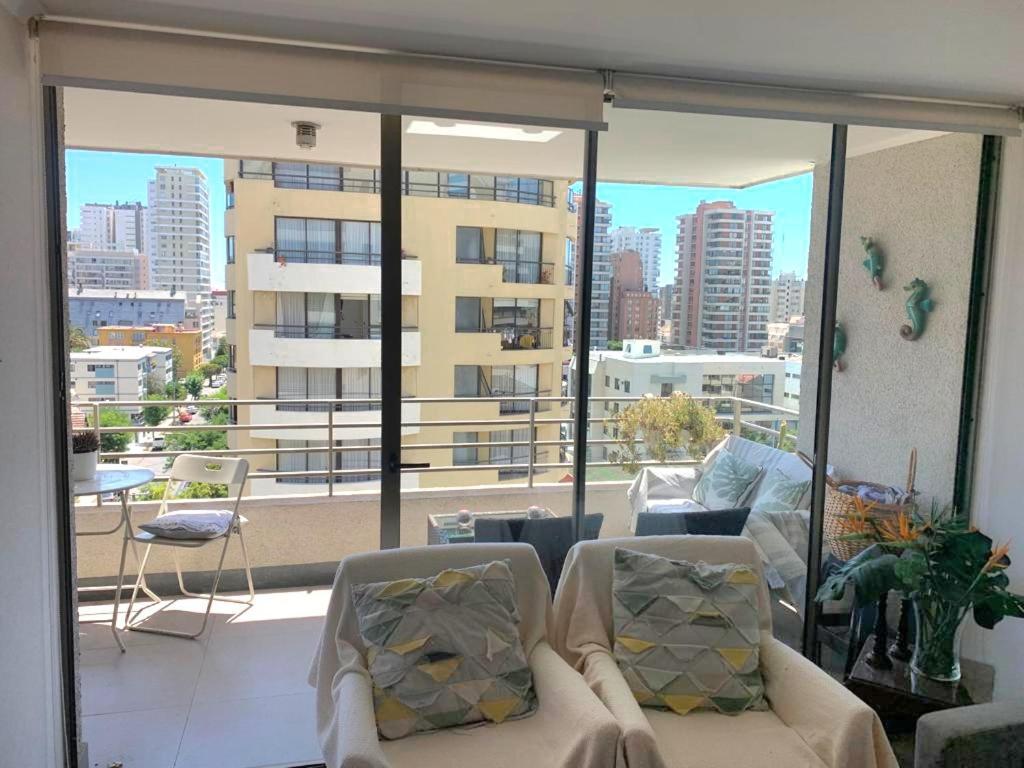 Ferienwohnung Apartamento Boulevard Poniente Vina del Mar Exterior foto